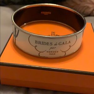 Hermes Bride De Gala enamel bracelet